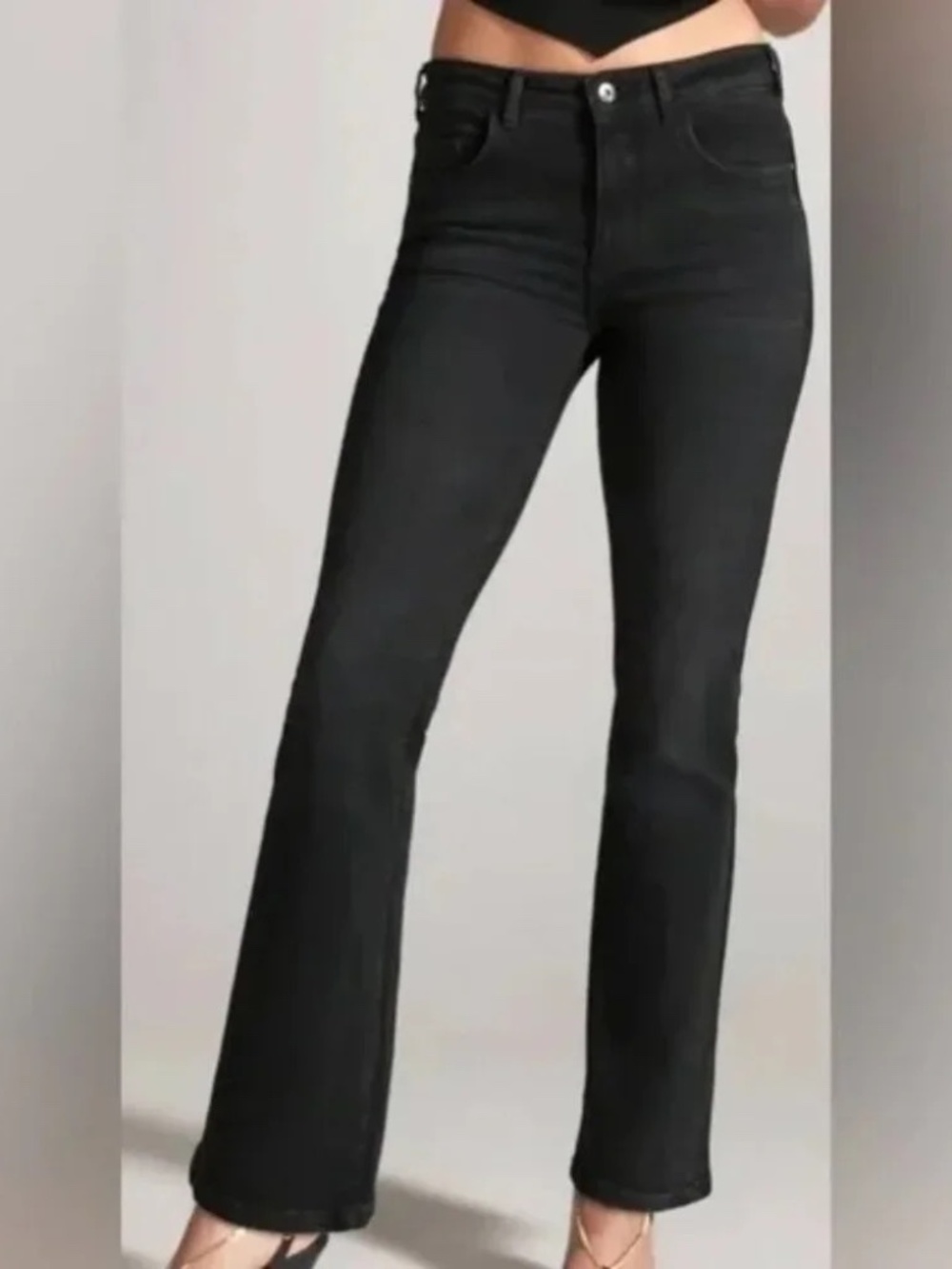 Women’s  Pilcro ' The Demilume'  boot Black Jeans - Anthropologie